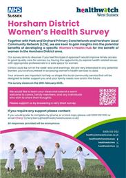 Horsham District Women’s Health Survey